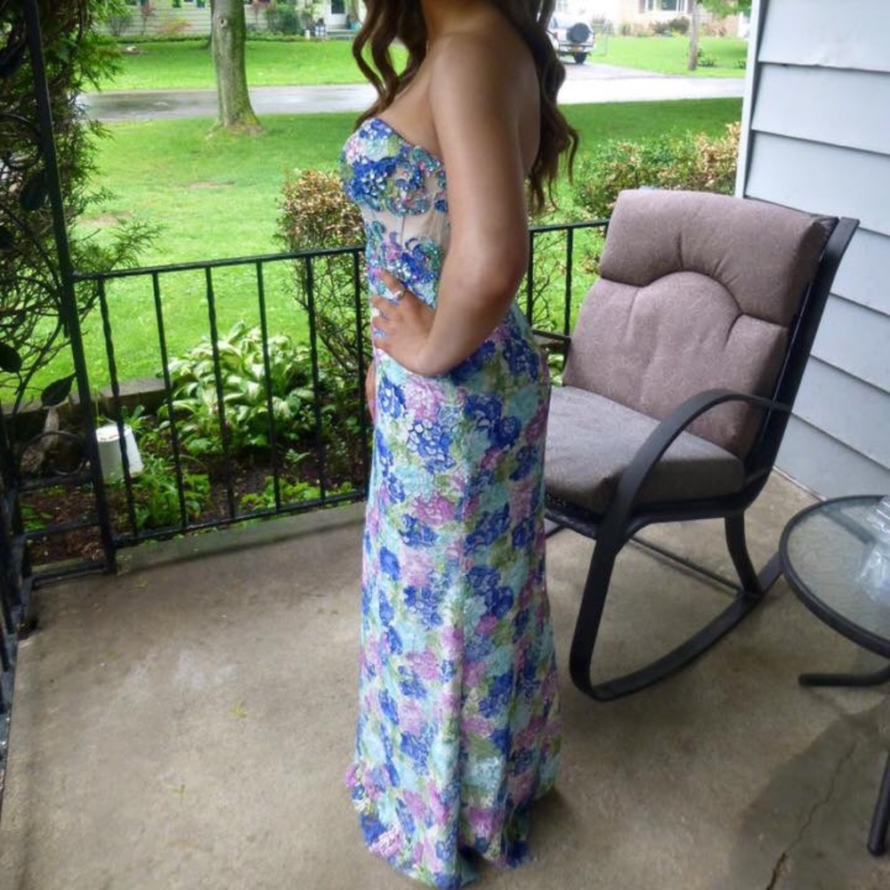 Gigi embellished prom dress